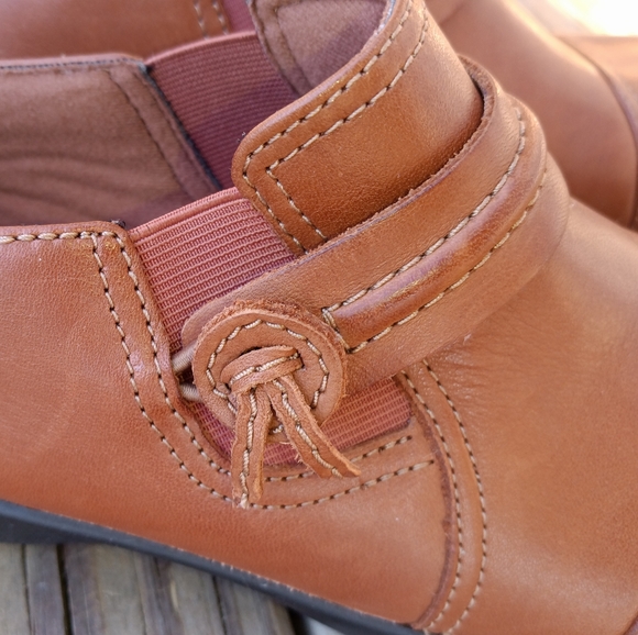 Clarks | Cheyn Madi Loafers Camel Brown Leather Comfort Shoes Size 7M Womens - Picture 9 of 12